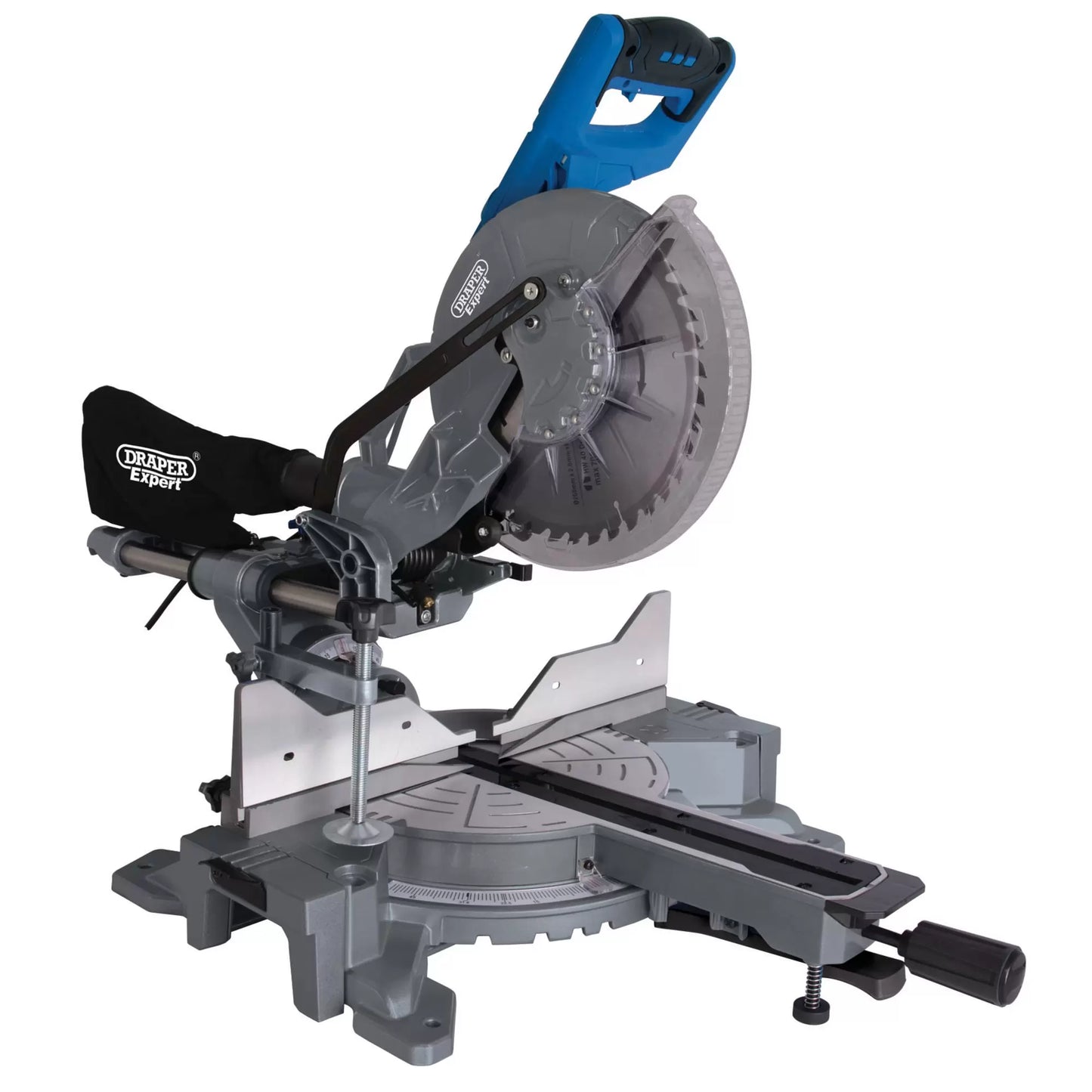 Draper Tools - 79899 - Draper Expert 230V Double Bevel Sliding Compound Mitre Saw, 255mm, 2000W