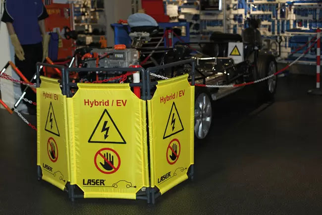 Laser - 8000 - Hybrid/EV Folding Safety Barrier