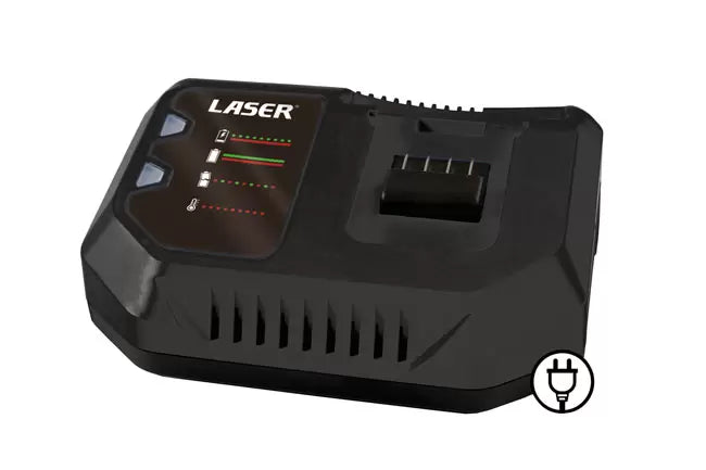 Laser - 8009 - Battery Charger 230V Mains 4 amp with Euro 2 Pin Plug