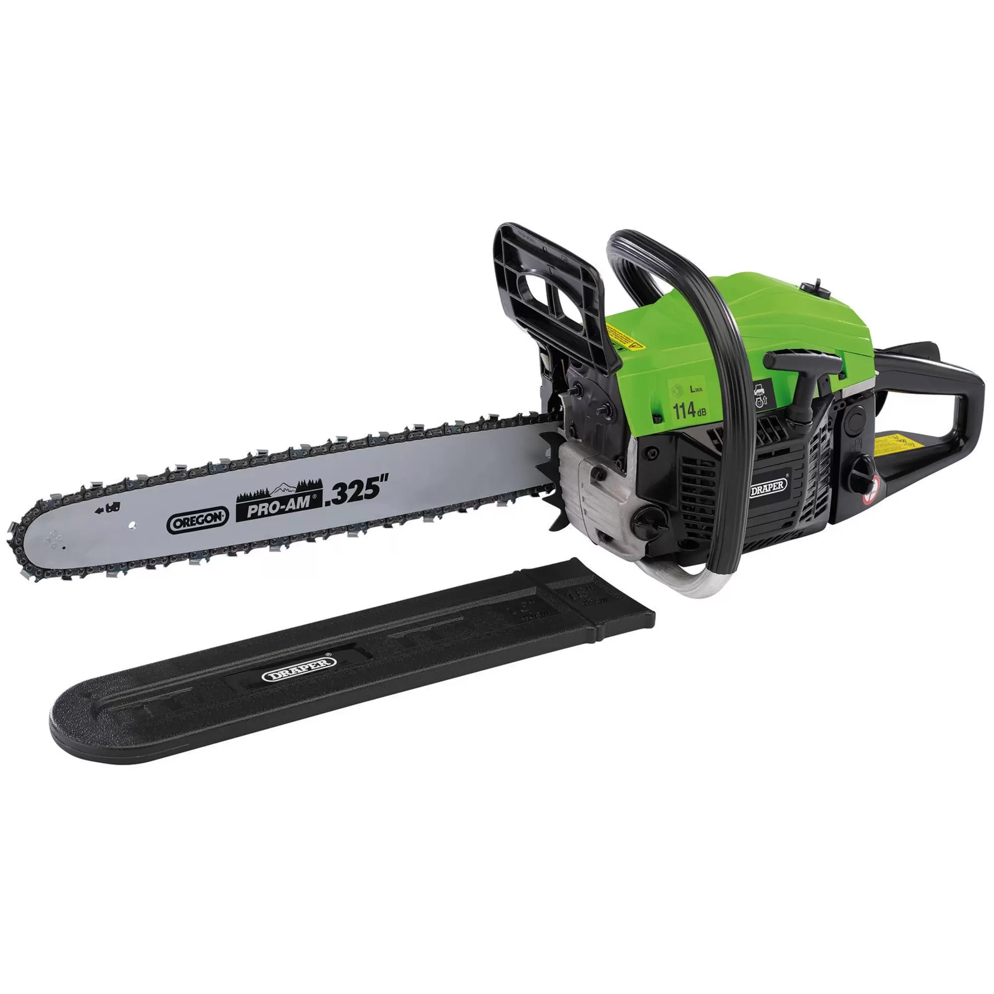 Draper Tools - 80103 - Petrol Chainsaw, 450mm, 45cc