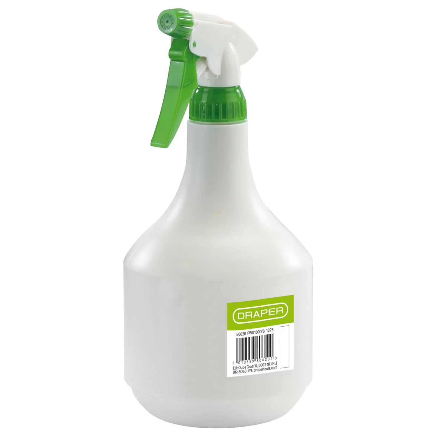 Draper Tools - 80620 - Plastic Spray Bottle, 1000ml