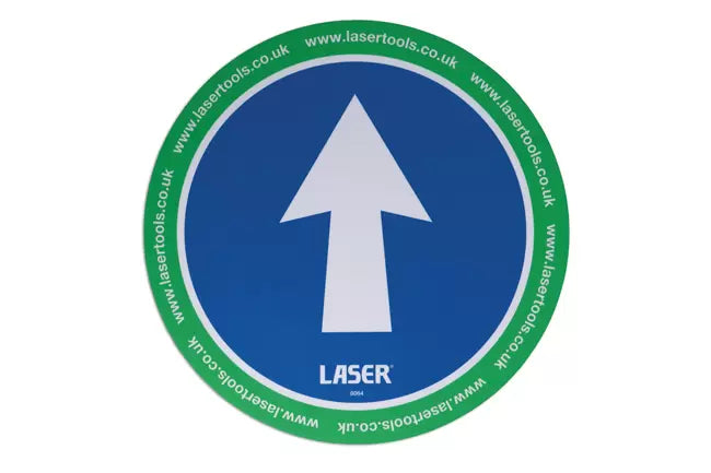 Laser - 8064 - Laser Tools Floor Sticker Arrow Direction 6pc