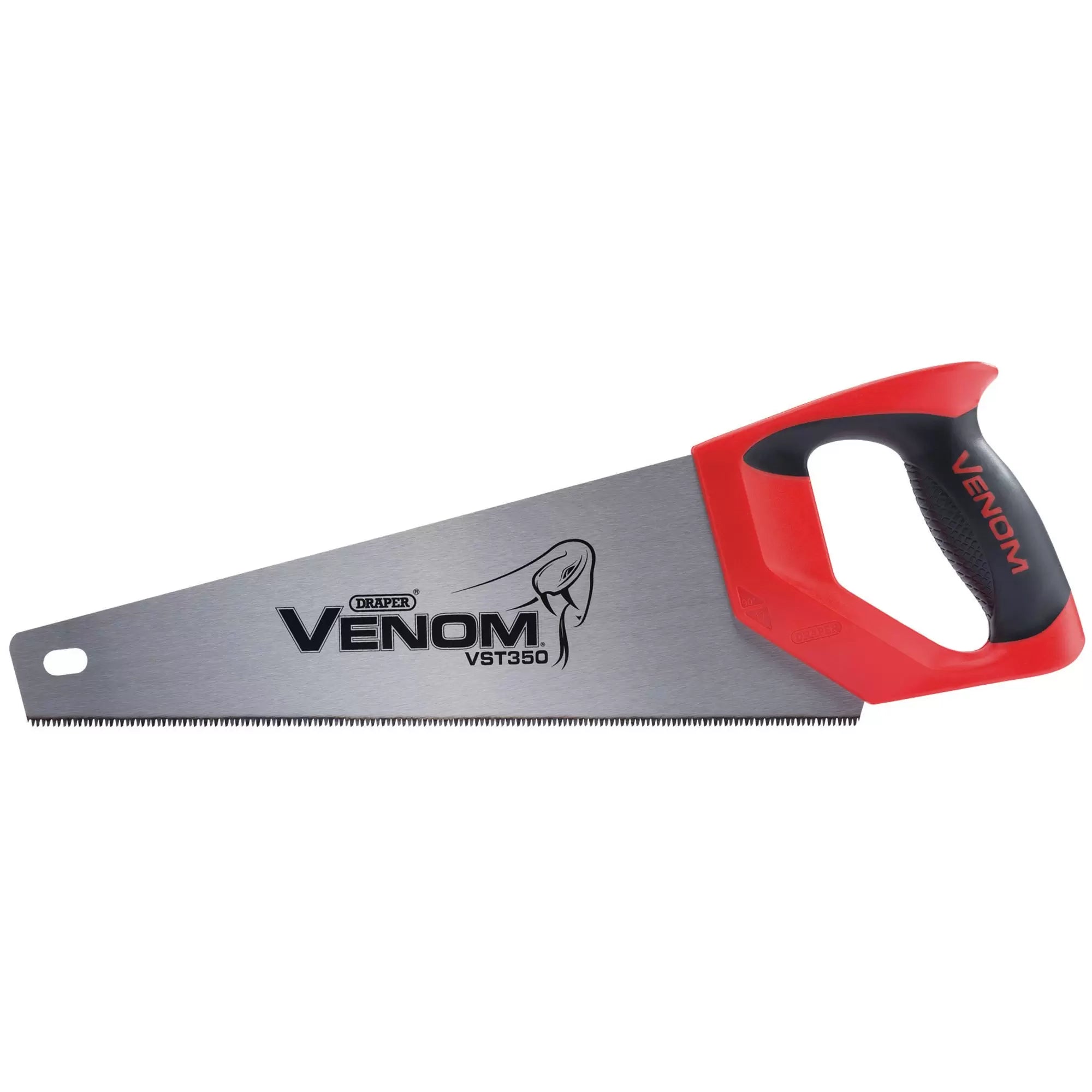 Draper Tools - 80878 - Draper Venom® Second Fix Triple Ground Tool Box Saw, 350mm, 11tpi/12ppi