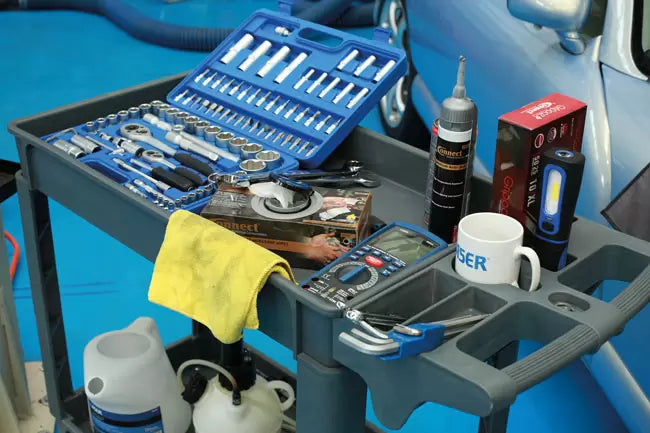 Laser - 8089 - Workshop Utility Cart, Twin Level