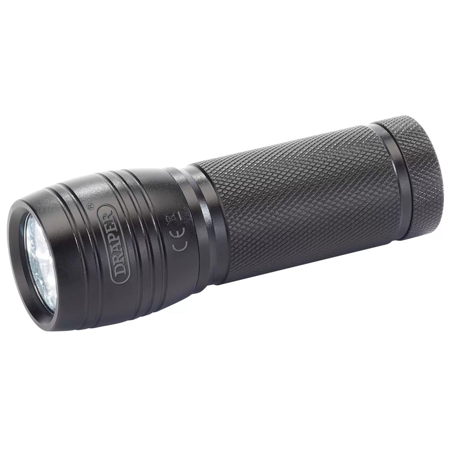 Draper Tools - 81110 - LED Aluminium Hand Torch, 5W, 45 Lumens, 3 x AAA Batteries Required