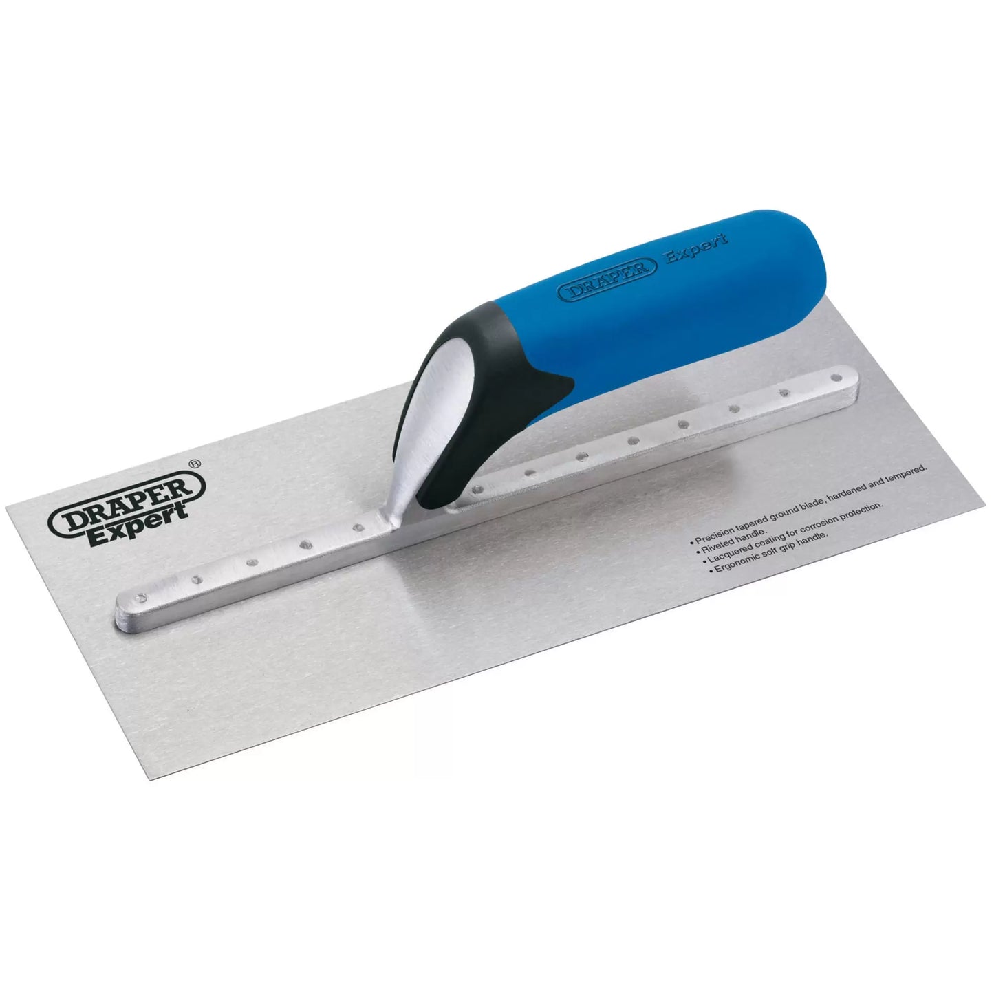 Draper Tools - 81222 - Draper Expert Soft Grip Plastering Trowel, 120 x 280mm