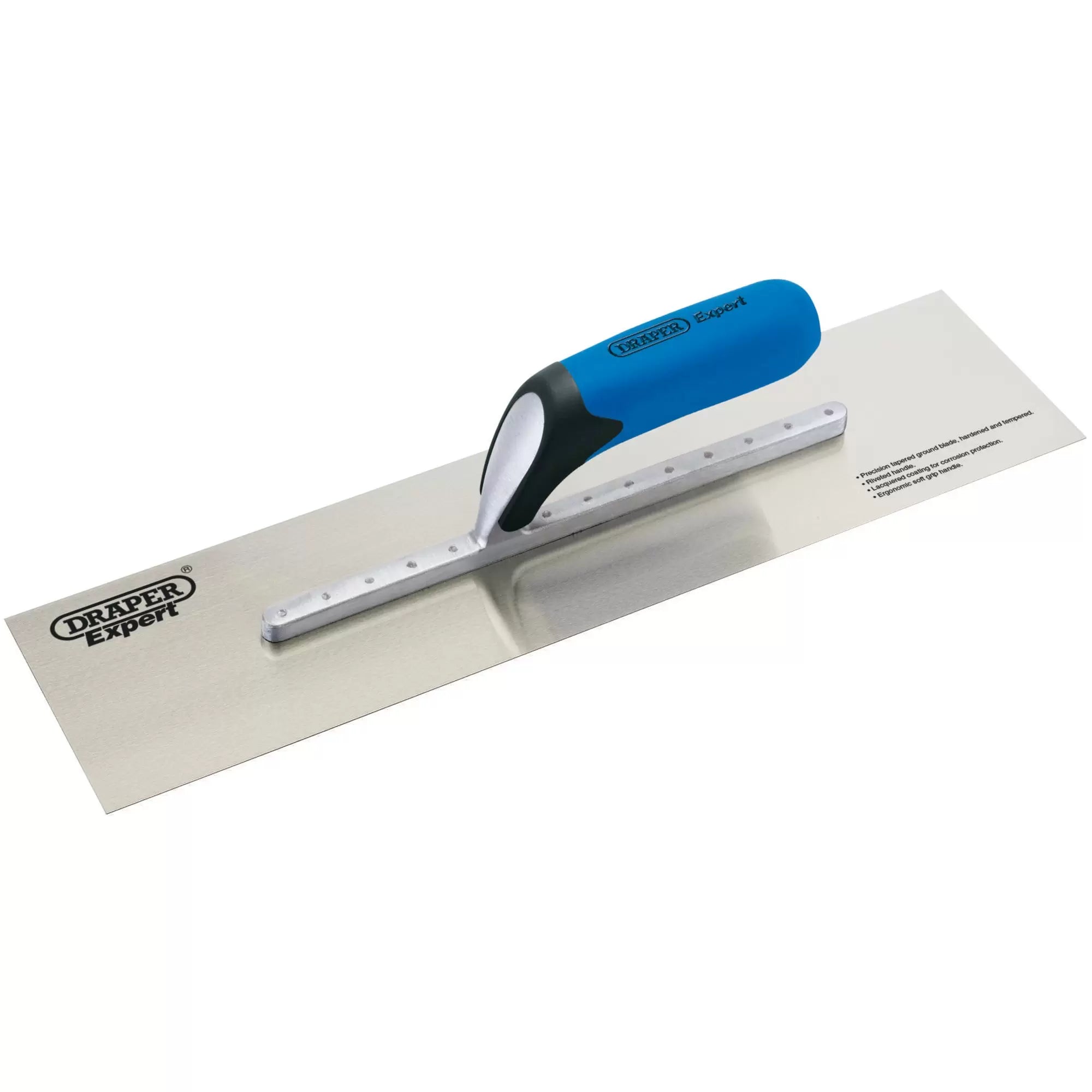 Draper Tools - 81230 - Draper Expert Soft Grip Plastering Trowel, 120 x 450mm