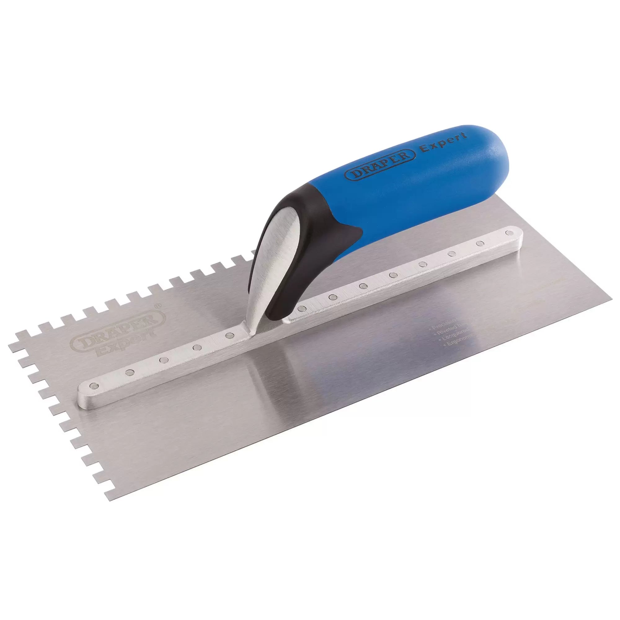 Draper Tools - 81231 - Draper Expert Soft Grip Adhesive Spreading Trowel, 120 x 280mm