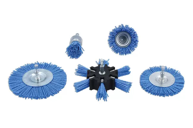 Laser - 8133 - Nylon Abrasive Filament Brush Set