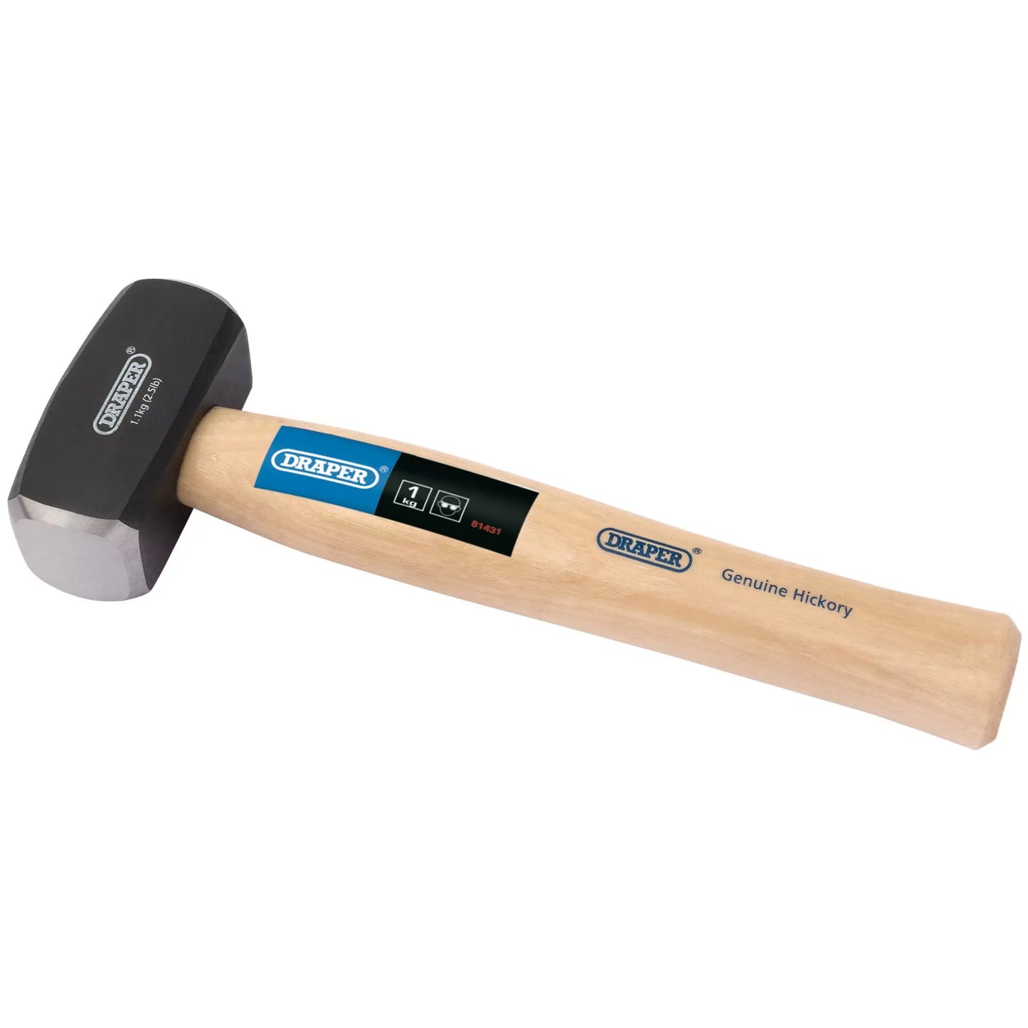 Draper Tools - 81431 - Hickory Shaft Club Hammer, 1kg/2.2lb