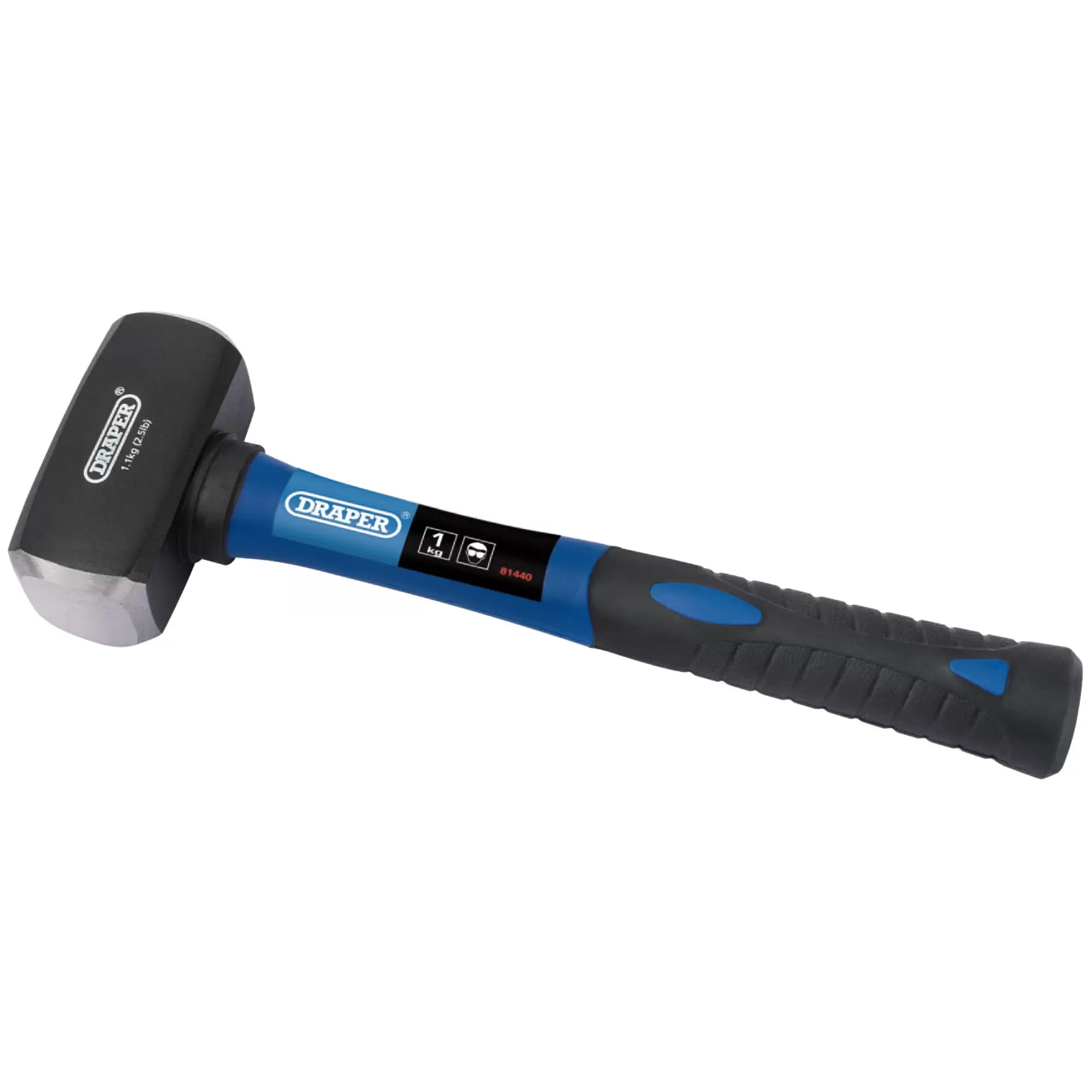 Draper Tools - 81440 - Fibreglass Shaft Club Hammer, 1kg/2.2lb