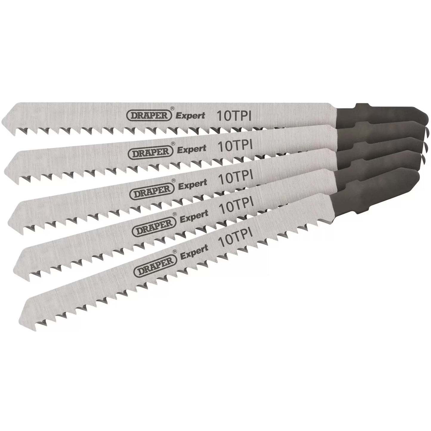 Draper Expert DT101B Jigsaw Blade Set 100mm (5 Piece)