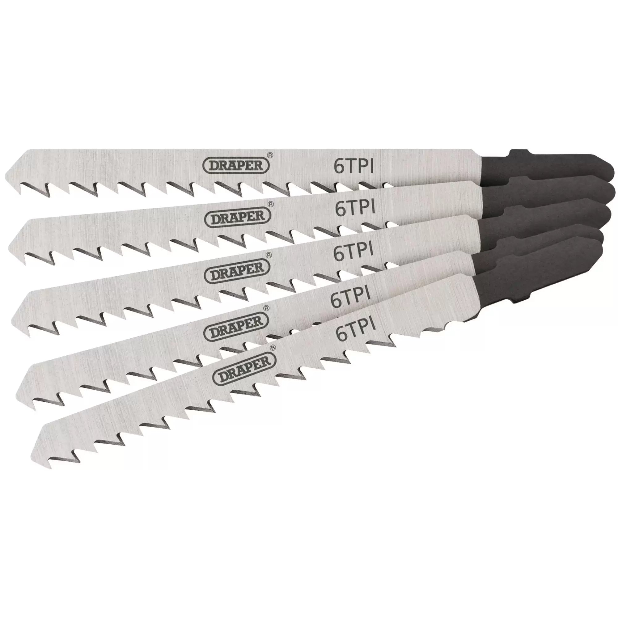 Draper Expert DT101D Jigsaw Blade Set 100mm (5 Piece)