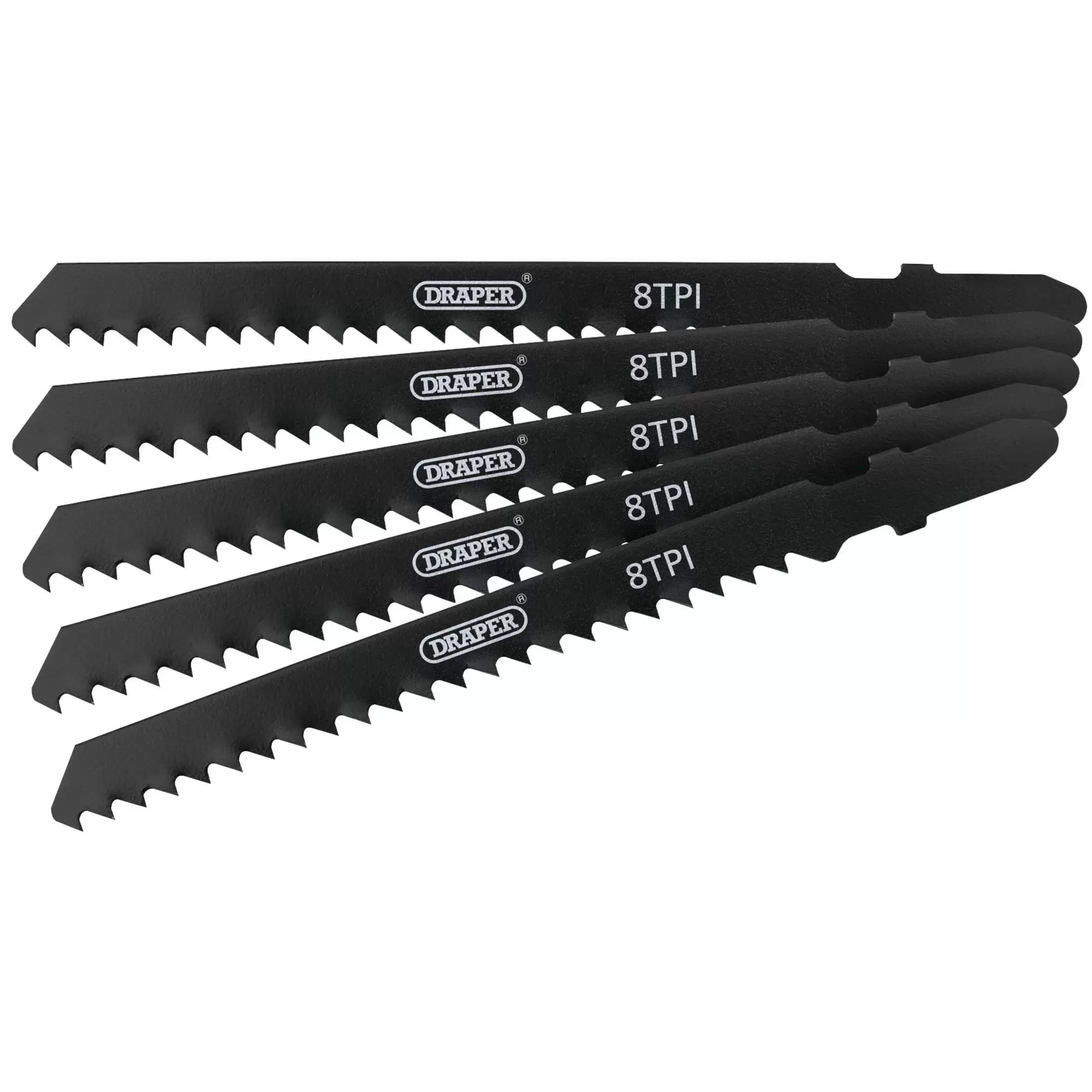 Draper Expert DT111C Jigsaw Blade Set 100mm (5 Piece)