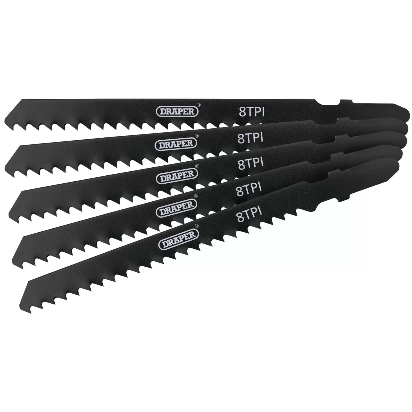 Draper Tools - 81724 - Draper Expert DT111C Jigsaw Blade Set, 100mm (5 Piece)