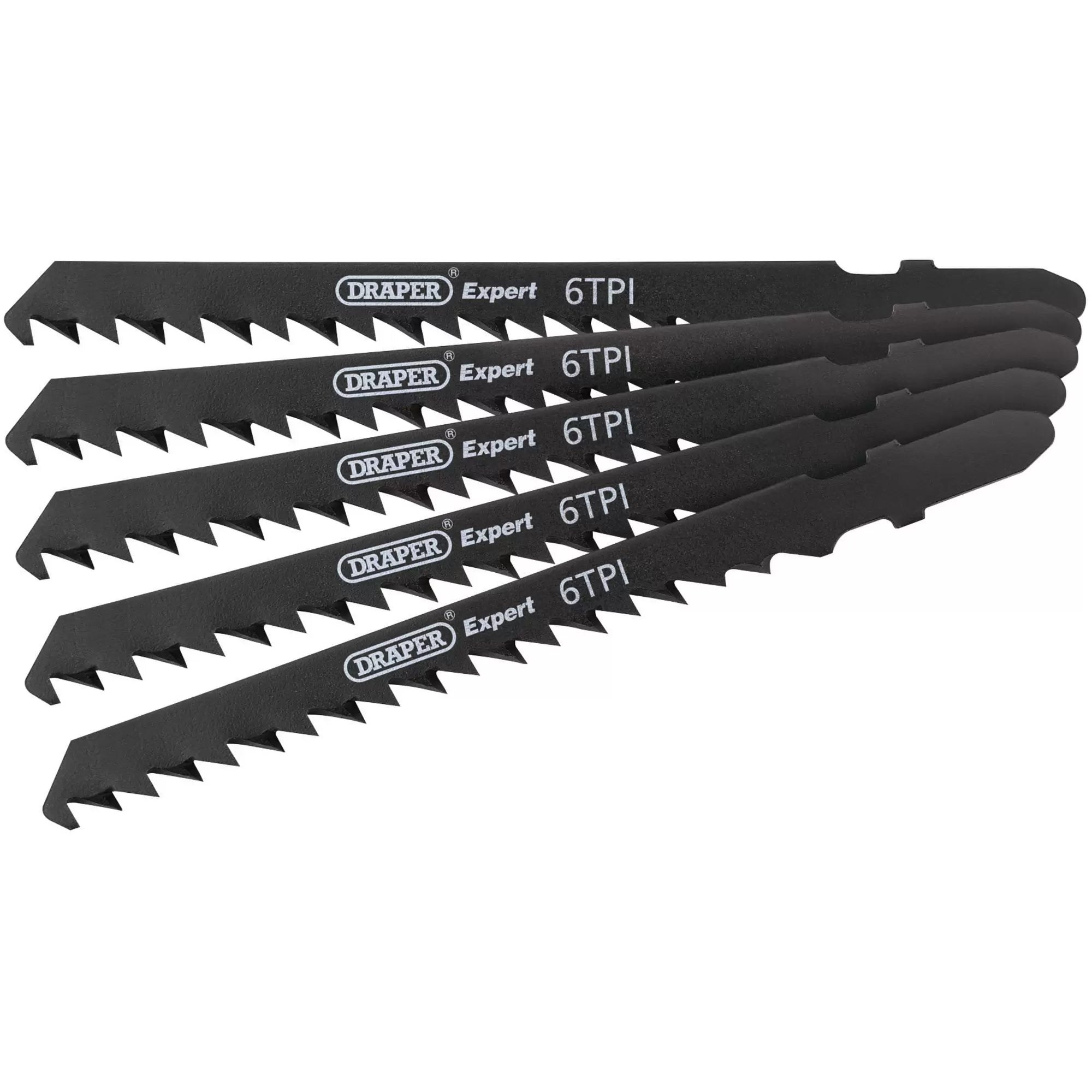 Draper Tools - 81726 - Draper Expert Jigsaw Blade Set, 100mm (5 Piece)
