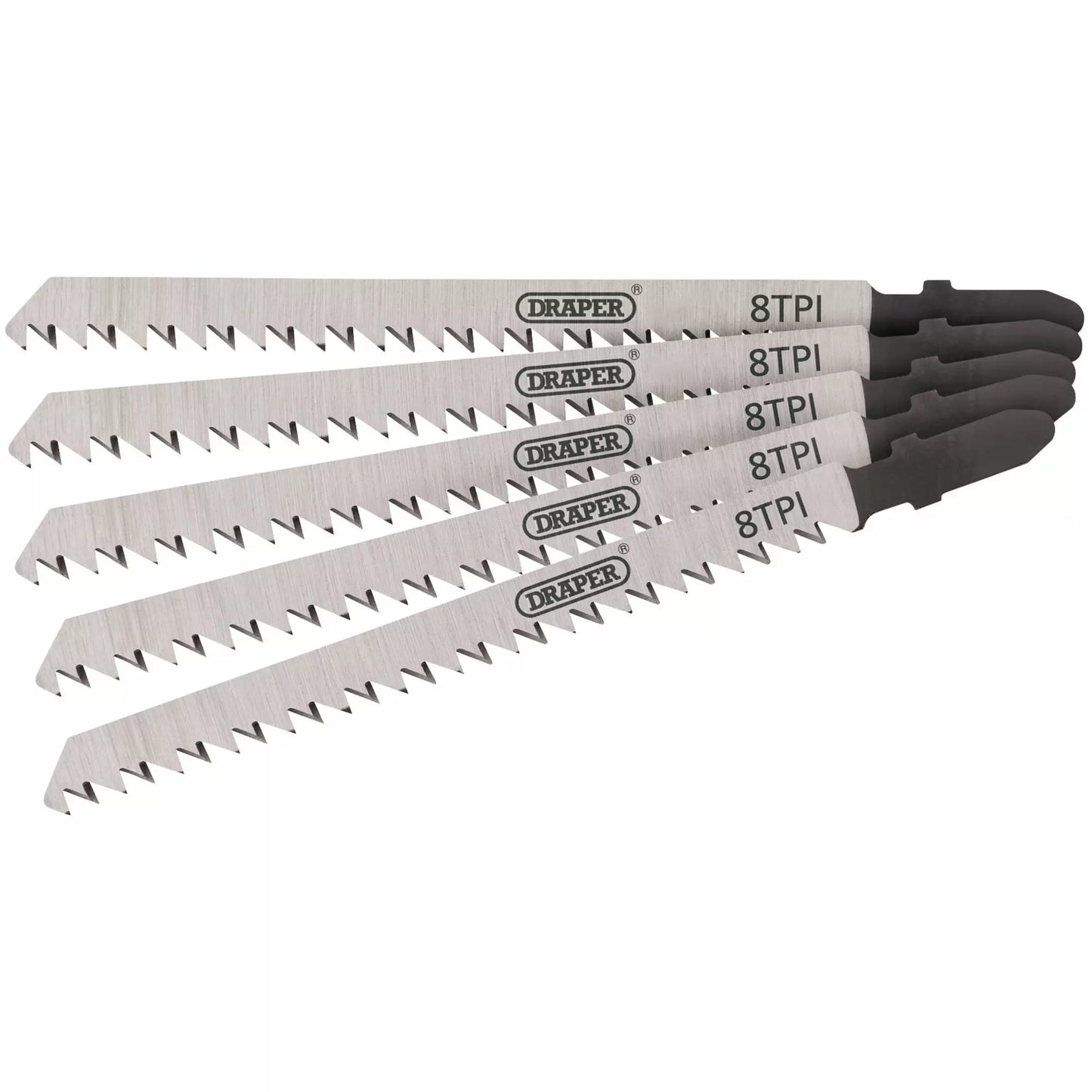 Draper Tools - 81728 - DT301CD Jigsaw Blade Set, 115mm (5 Piece)