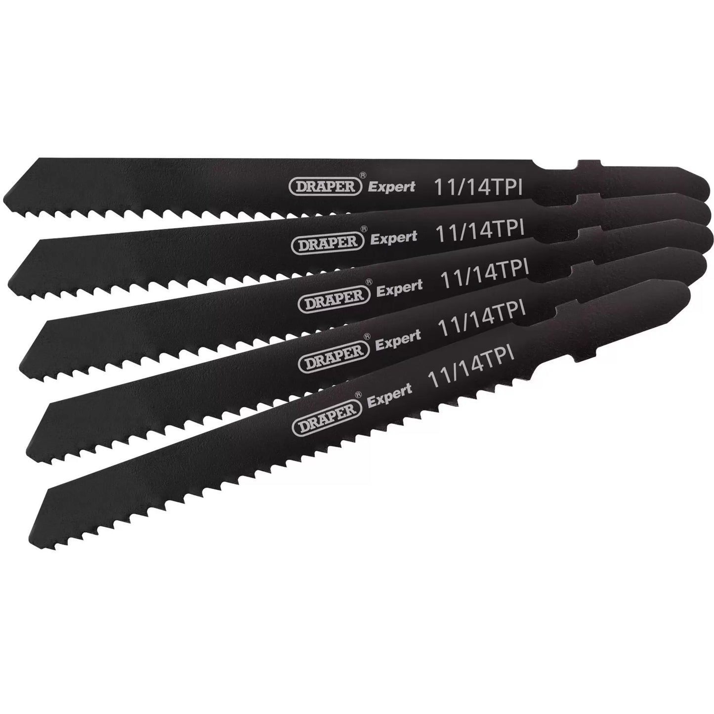 Draper Tools - 81730 - DT118B Jigsaw Blade Set, 92mm (5 Piece)