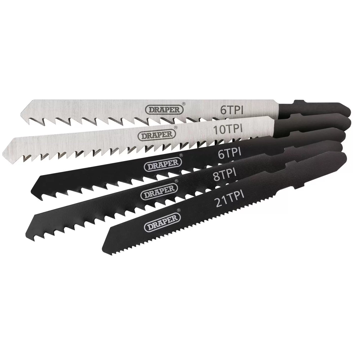 Draper Assorted Jigsaw Blade Set (5 Piece)