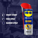 WD-40 High Performance Silicone Lubricant Spray – 250ml
