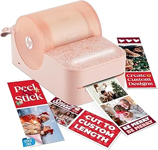 HP Sprocket Panorama Instant Color Label & Smartphone Photo Printer - Pink