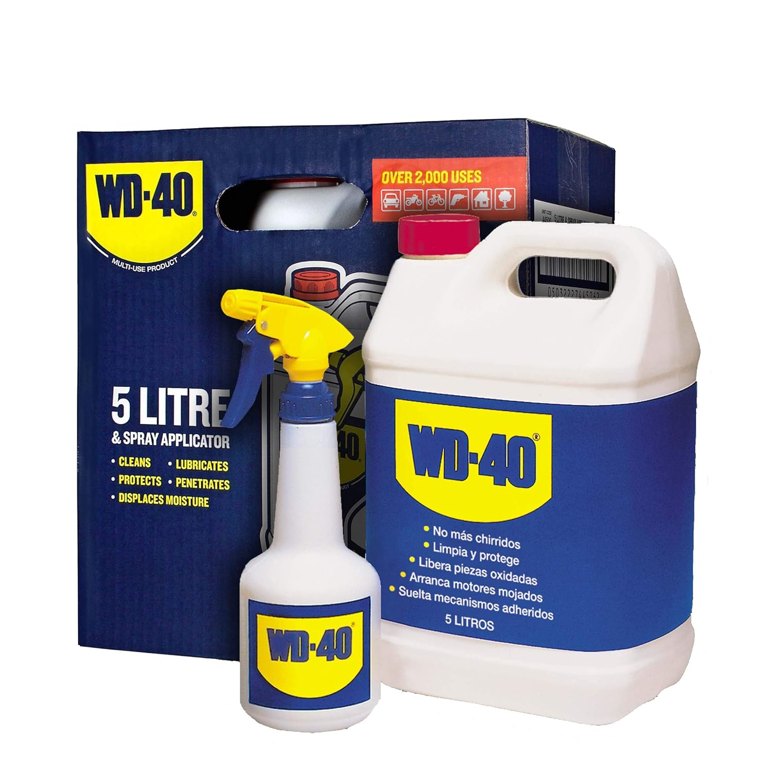 WD-40® Multi-Use Product – 5L Bulk Container (Professional & Industrial Use)