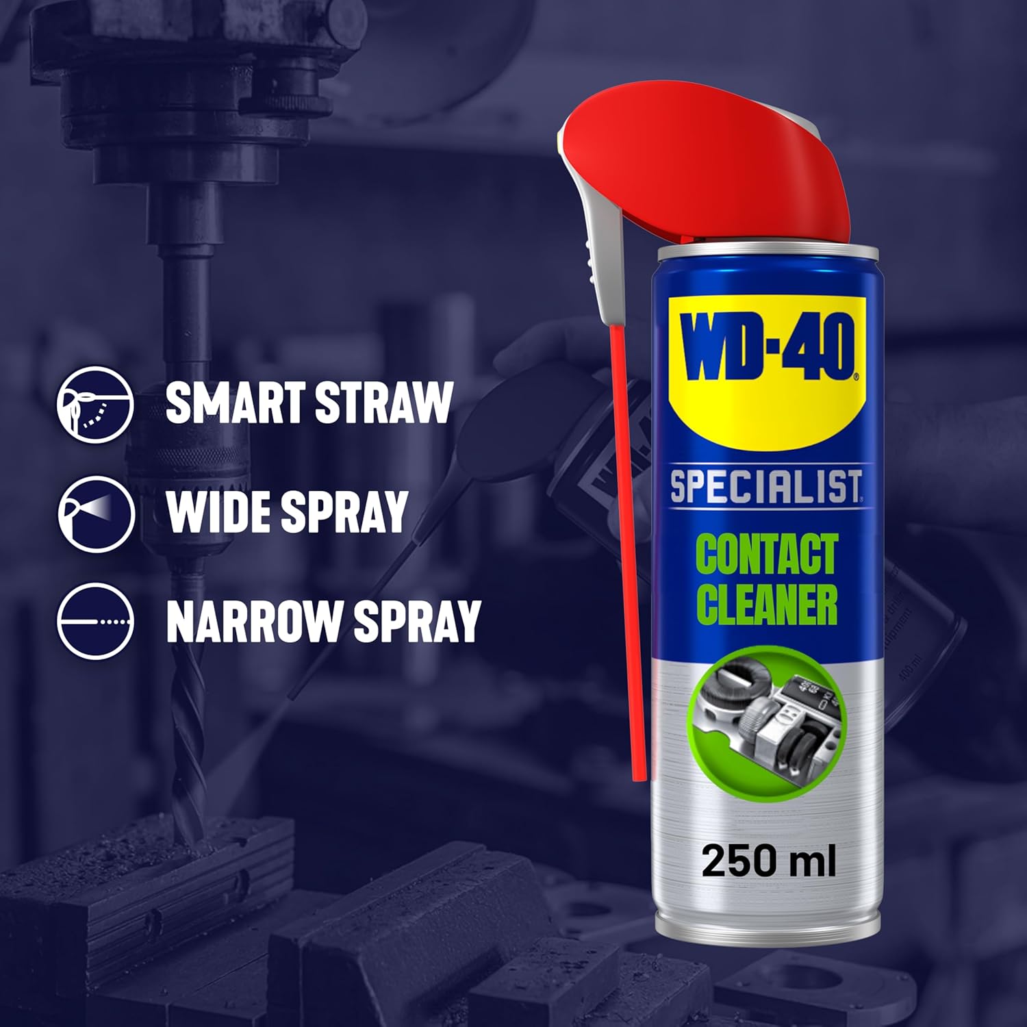 WD-40 Specialist Fast Drying Contact Cleaner Spray – 250ml