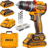 INGCO 20V Compact Brushless Cordless Impact Drill/Driver – 66Nm CIDLI20668