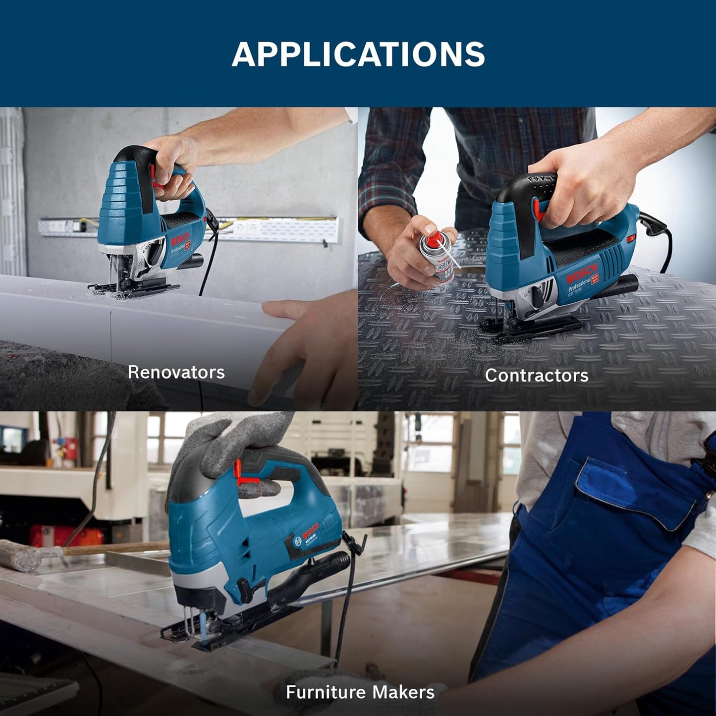 Bosch Professional Jigsaw GST 90 BE (650 Watts, including Dust Extraction Set, Hex Key WAF 5, Anti-Splinter Guard, 1 x Jigsaw Blade T 144 DP, Precision for Wood, Carrying Case)