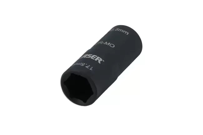 Laser - 8213 - Double Ended Damaged Wheel Nut Socket 16.5 x 17.5mm