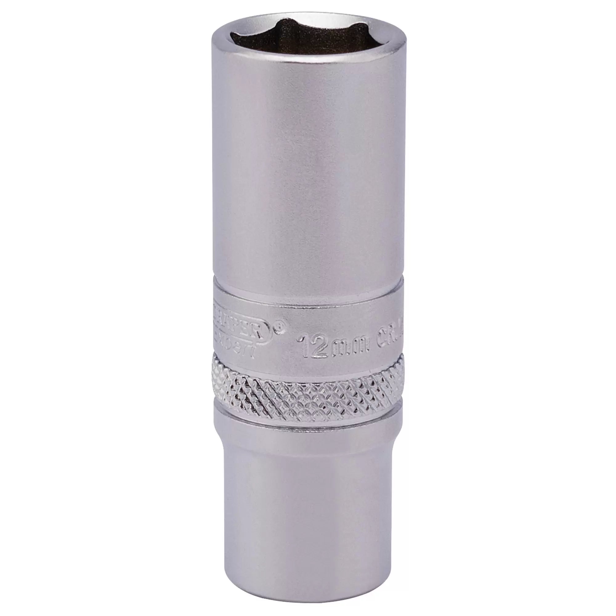 Draper Tools - 82142 - Draper Expert 6 Point Deep Socket, 1/4" Sq. Dr., 12mm