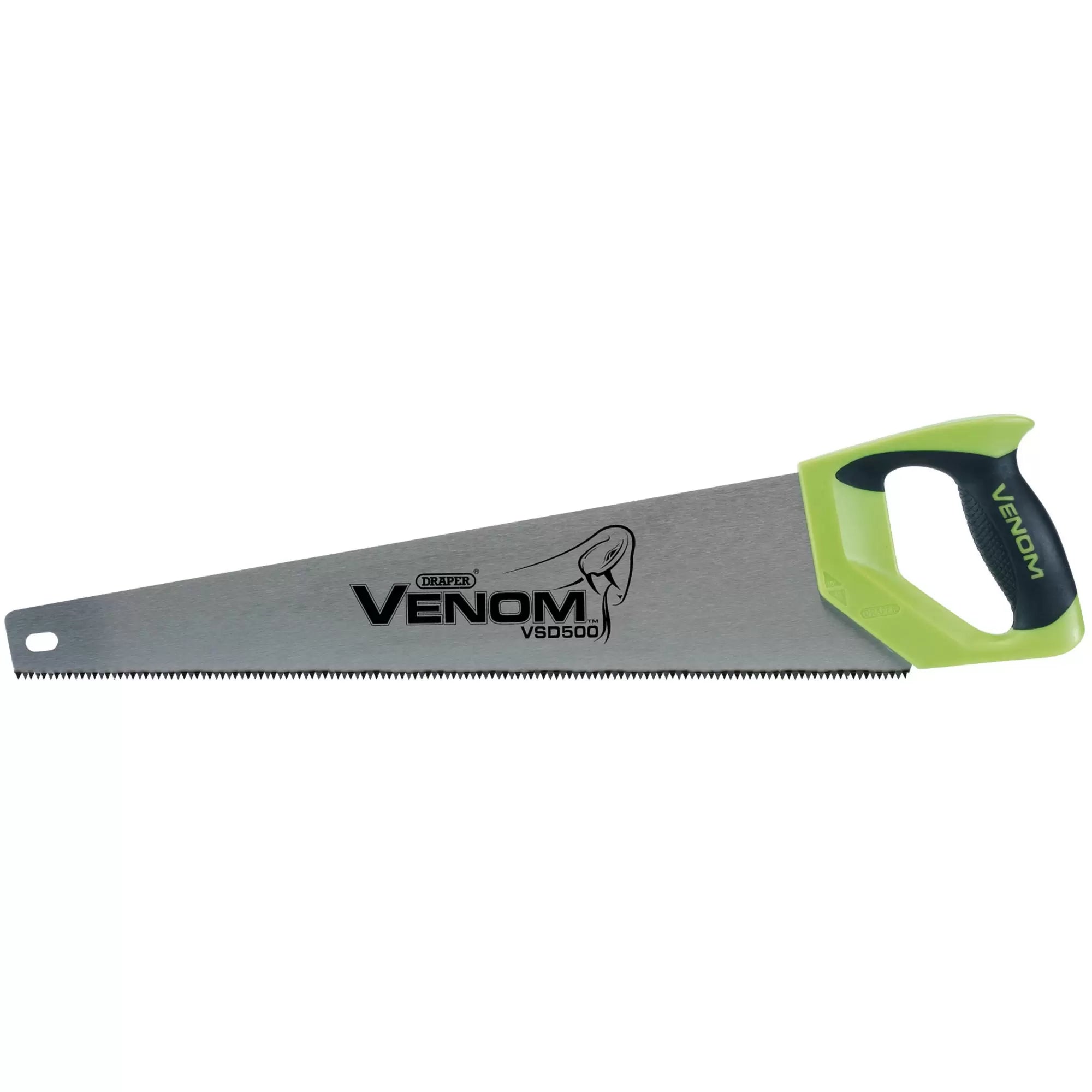 Draper Tools - 82194 - Draper Venom® First Fix Double Ground Handsaw, 500mm, 7tpi/8ppi