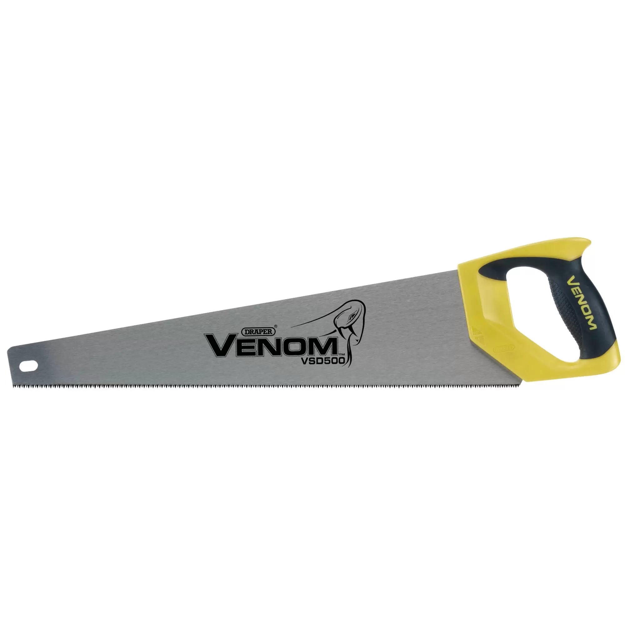 Draper Tools - 82195 - Draper Venom Second Fix Double Ground Handsaw, 500mm, 11tpi/12ppi