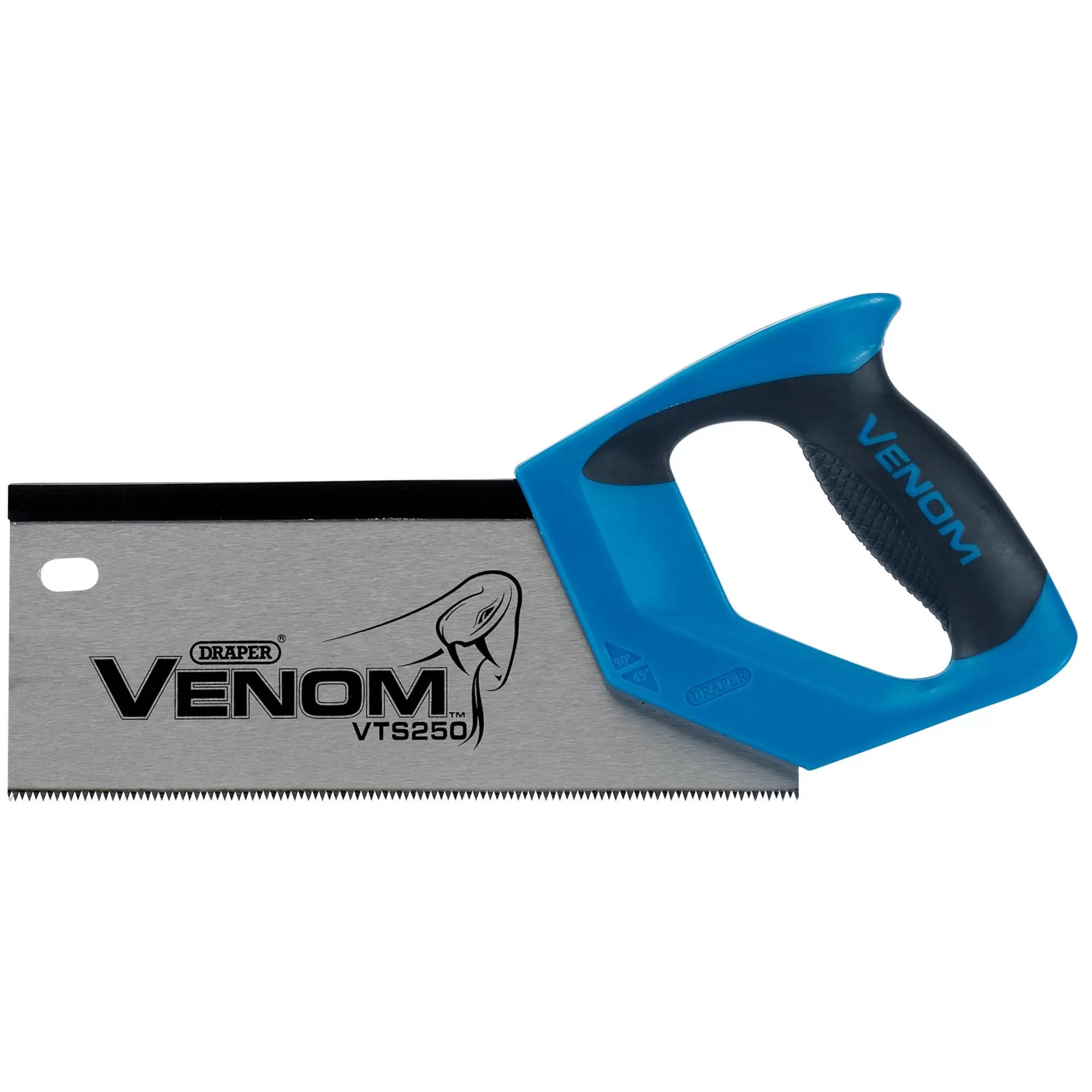 Draper Tools - 82199 - Draper Venom® Double Ground Tenon Saw, 250mm, 11tpi/12ppi