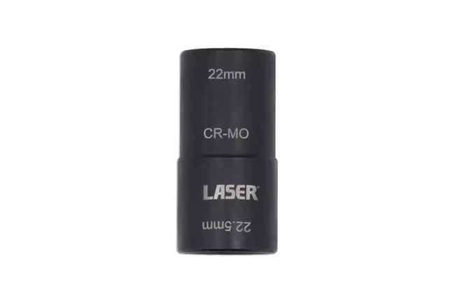 Laser - 8226 - Double Ended Damaged Wheel Nut Socket 22 x 22.5mm