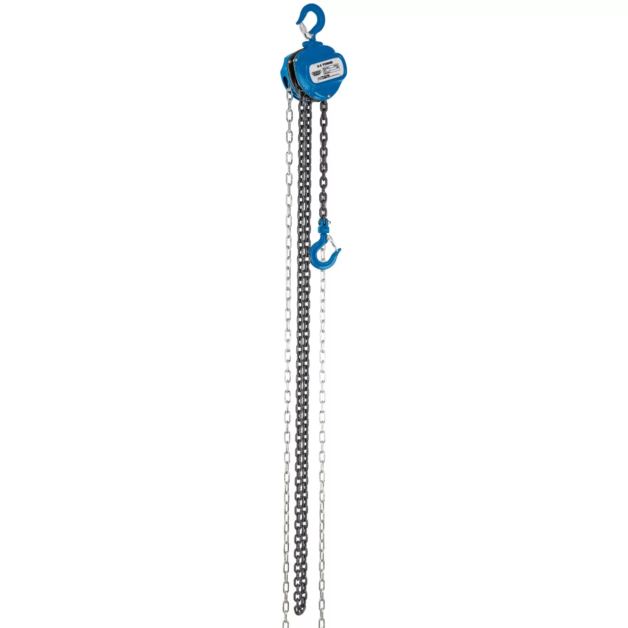 Draper Tools - 82441 - Draper Expert Chain Hoist/Chain Block, 0.5 Tonne