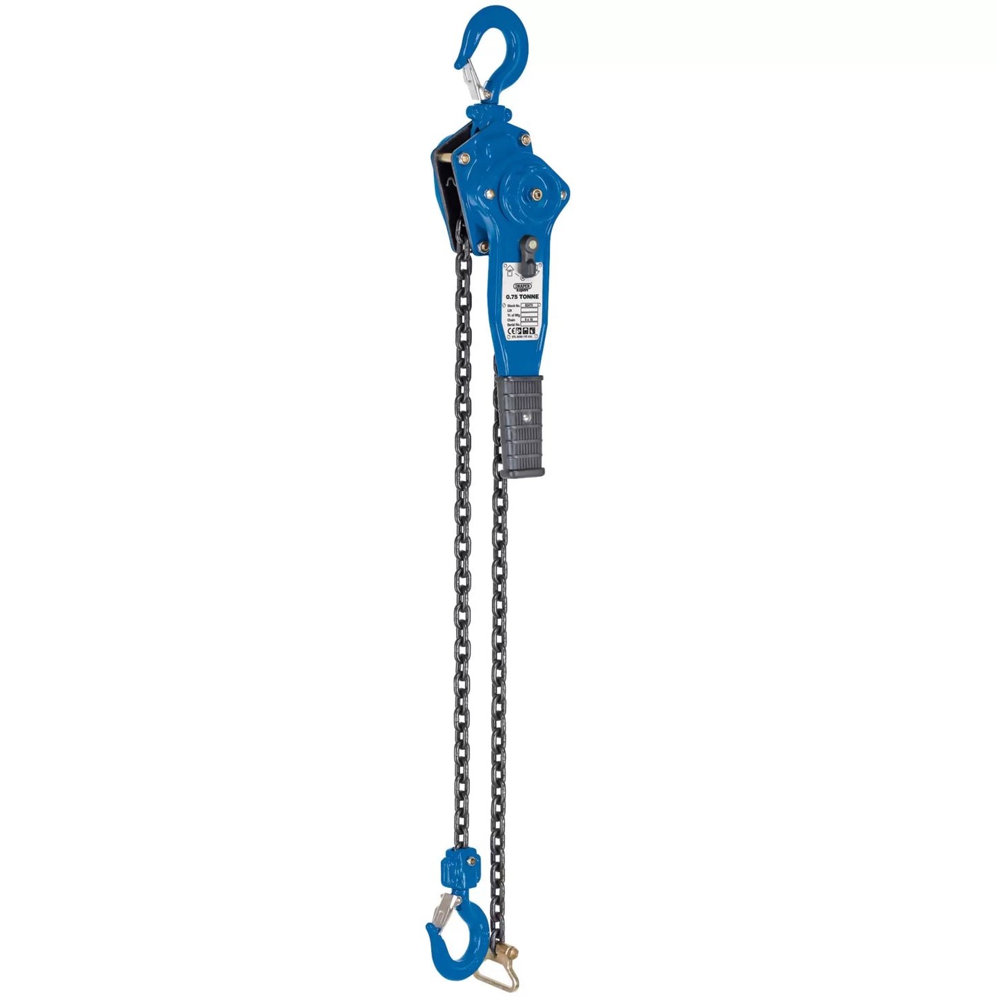 Draper Tools - 82475 - Draper Expert Chain Lever Hoist, 0.75 Tonne