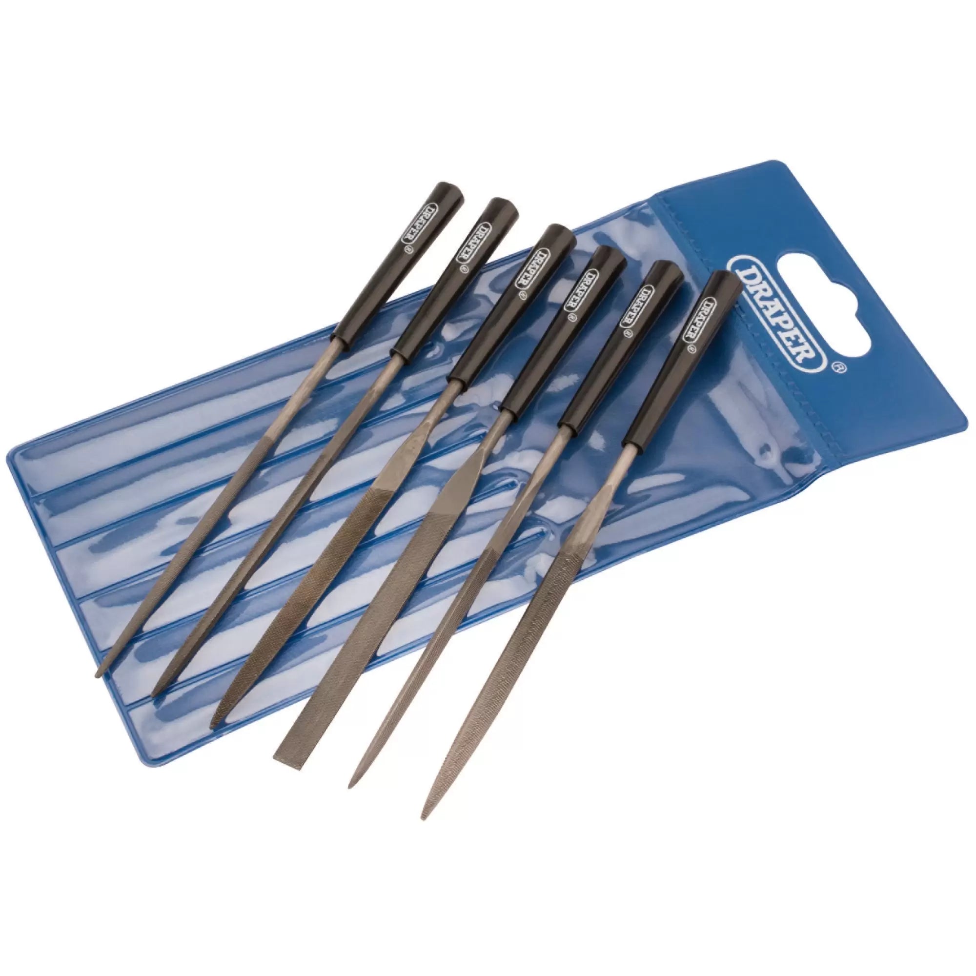 Draper Tools - 82577 - Needle File Set, 140mm (6 Piece)