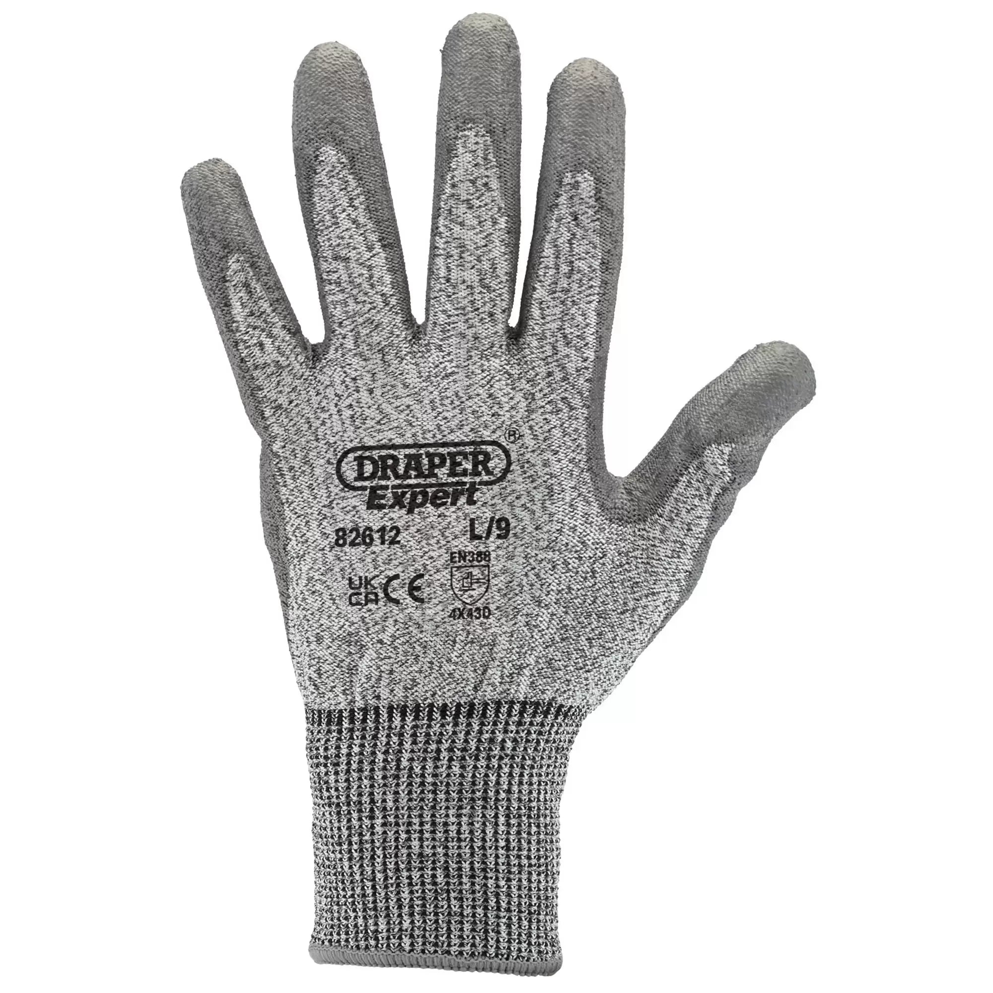 Draper Tools - 82612 - Draper Expert Level 5 Cut Resistant Gloves, Large