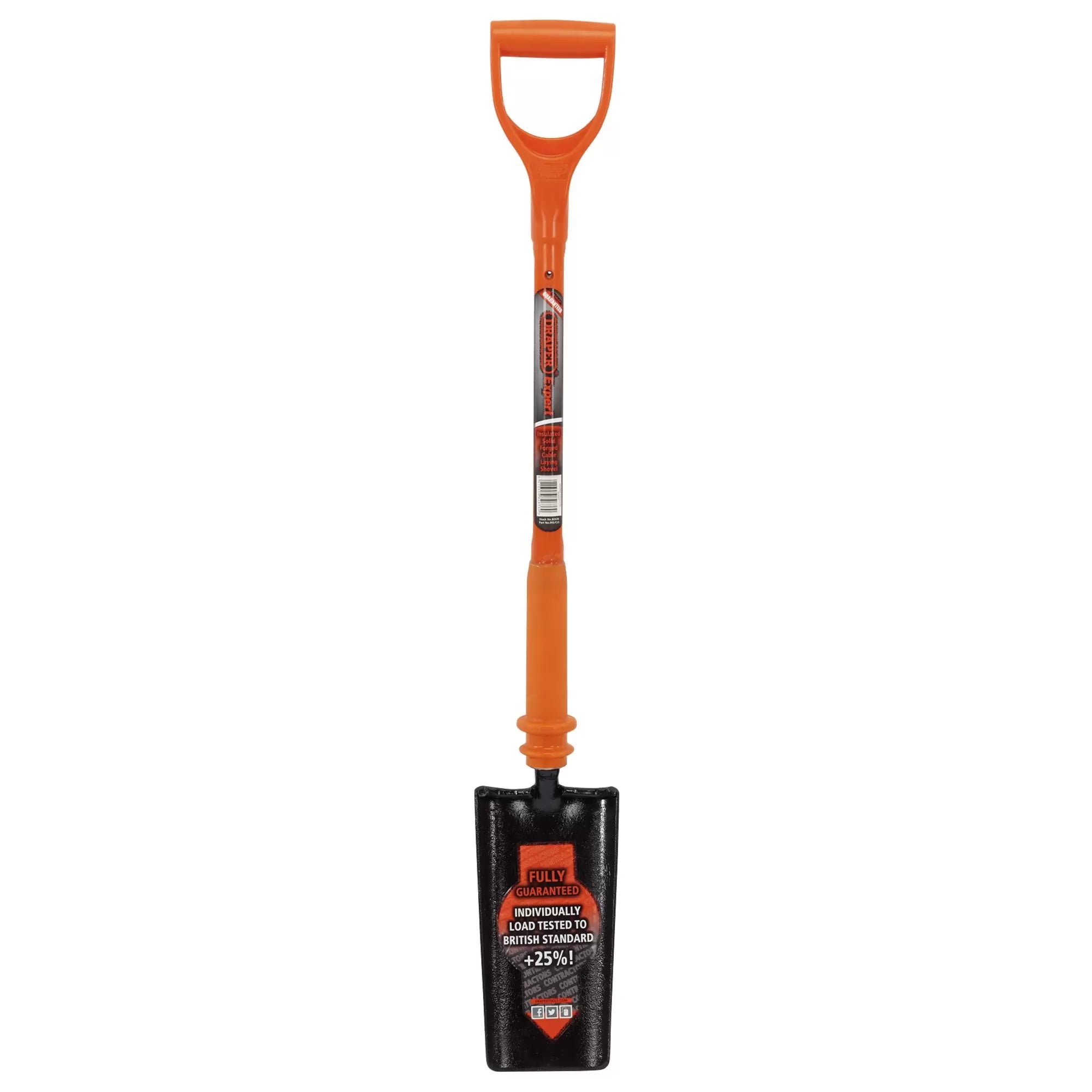 Draper Tools - 82636 - Draper Expert Fully Insulated Contractors Cable Laying Shovel
