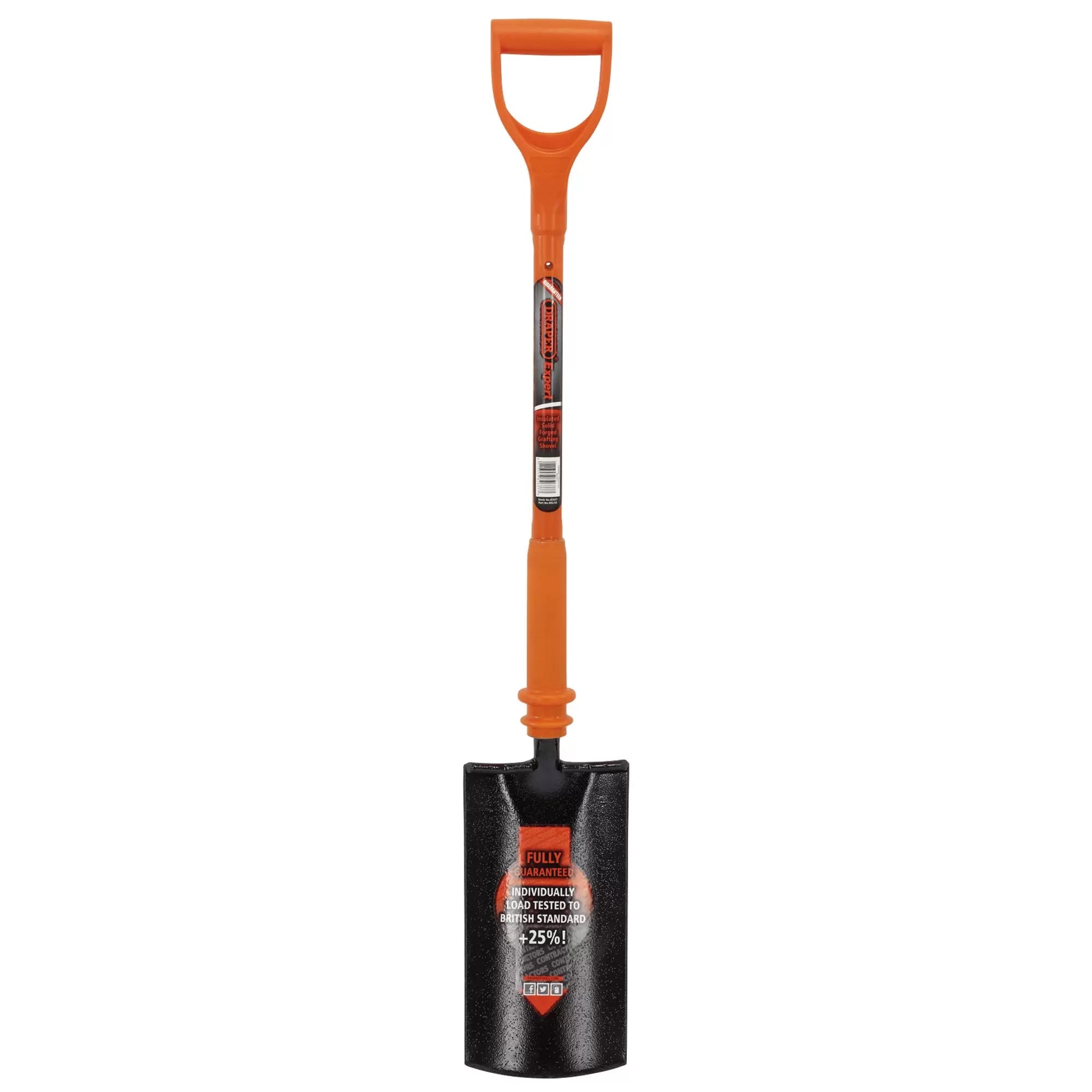 Draper Tools - 82637 - Draper Expert Fully Insulated Contractors Grafting Shovel