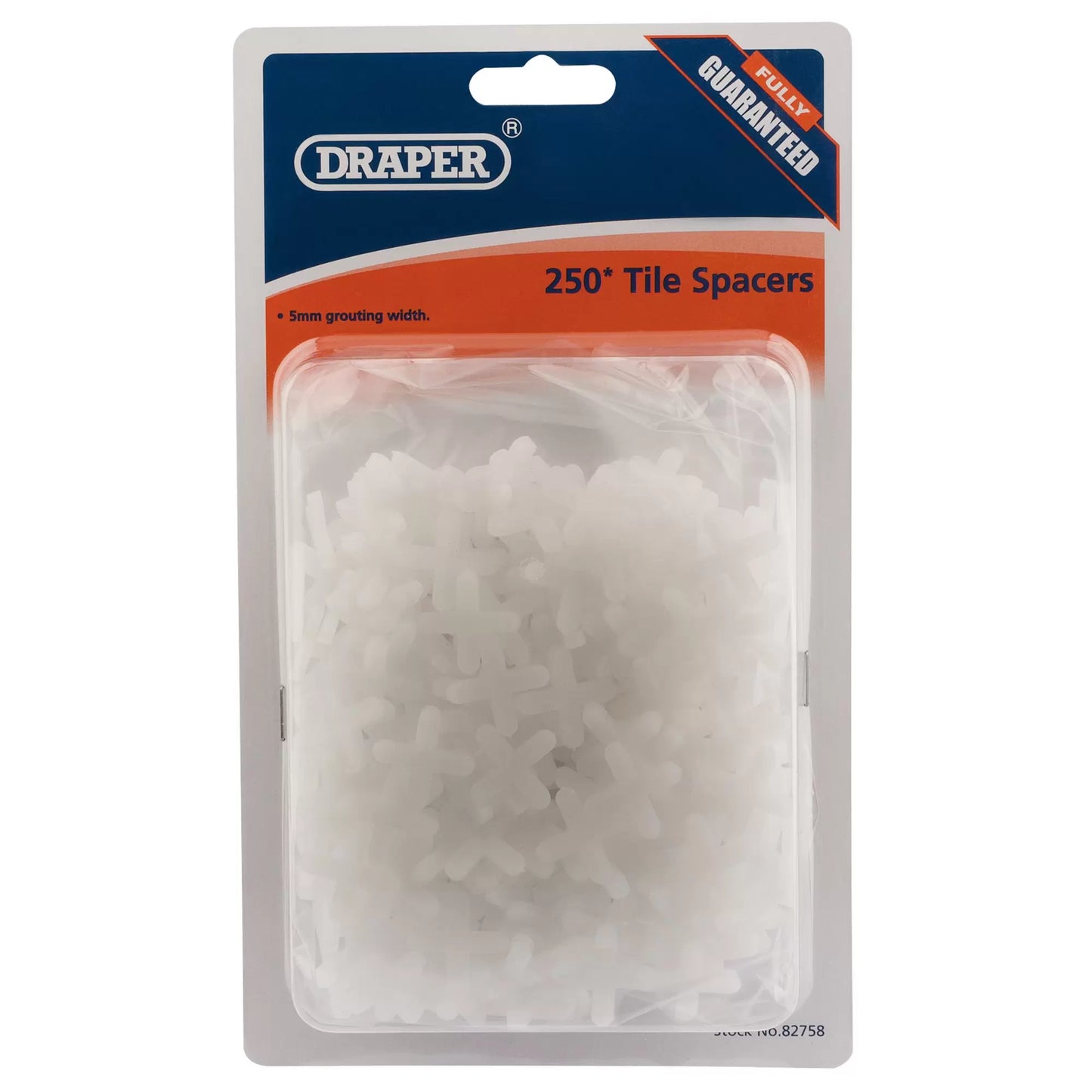 Draper Tile Spacers 5mm (Approx 250)