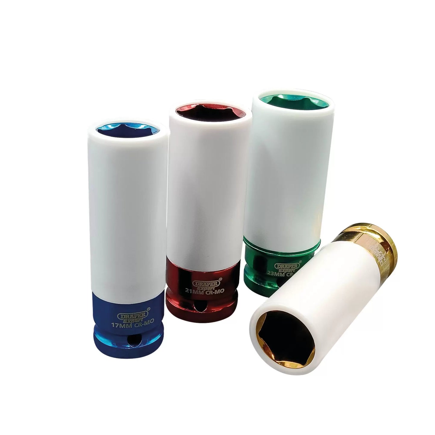 Draper Tools - 82972 - Draper Expert Wheel Nut Socket for Alloy Wheels, 1/2" Sq. Dr. (4 Piece)