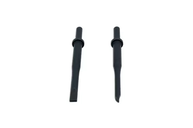 Laser - 8307 - Axle Staked Nut Air Chisel Punch Set 2pc