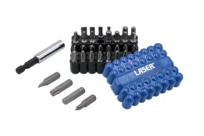 Laser - 8316 - Power Bits Set, includes JIS 33pc