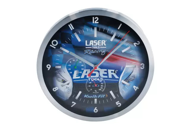 Laser - 8346 - Laser Tools Racing Wall Clock