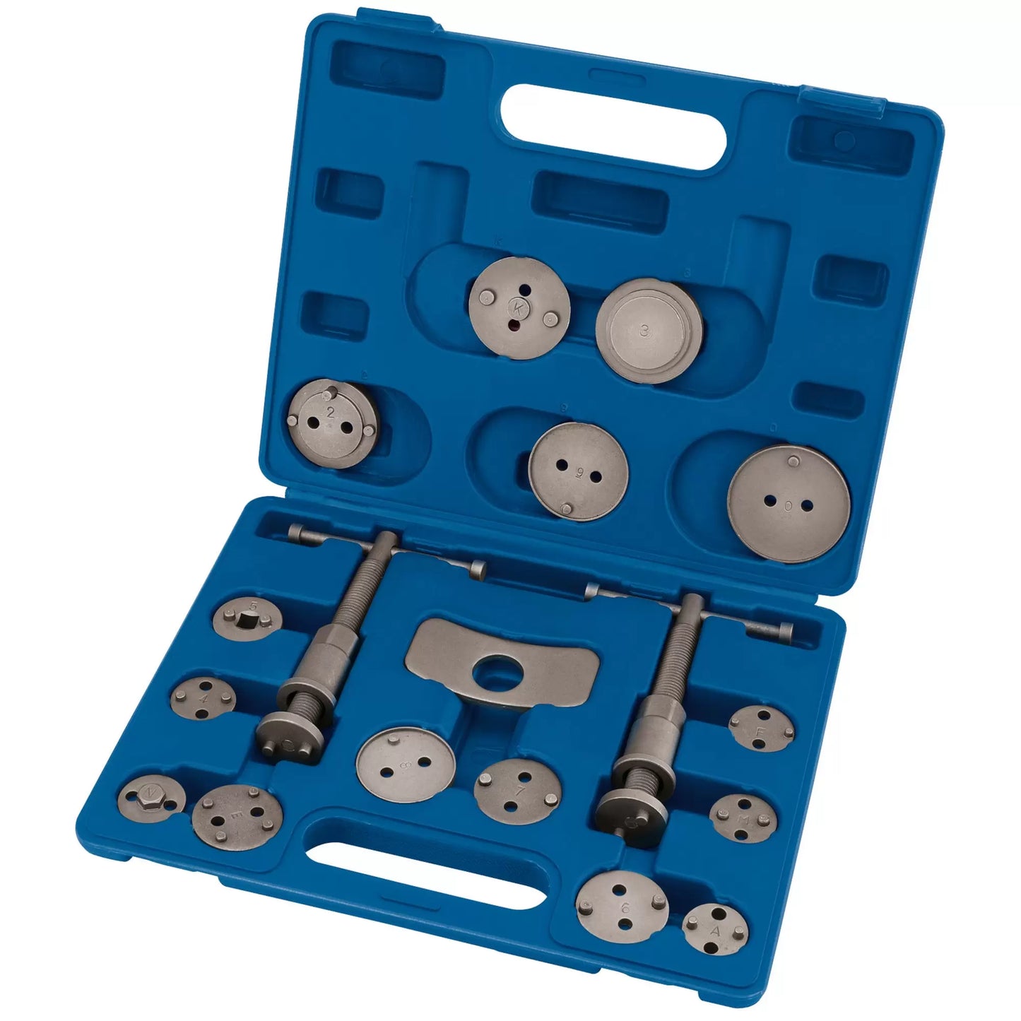 Draper Tools - 83716 - Draper Expert Brake Caliper Piston Wind-Back Kit (18 Piece)