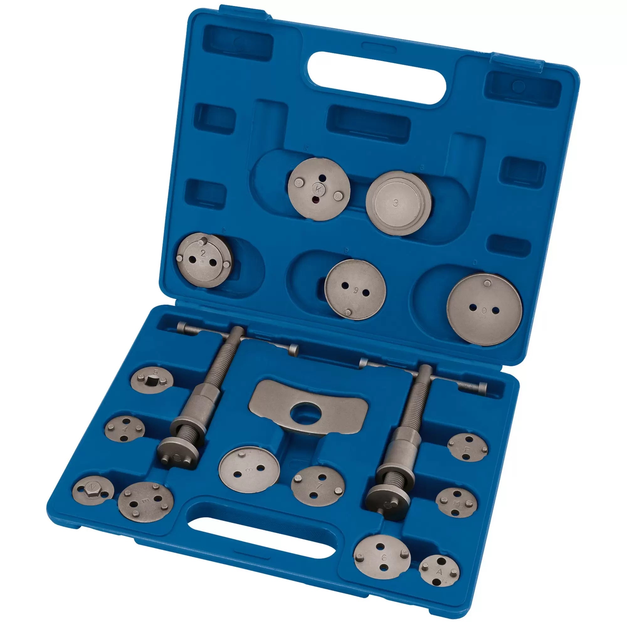 Draper Tools - 83716 - Draper Expert Brake Caliper Piston Wind-Back Kit (18 Piece)
