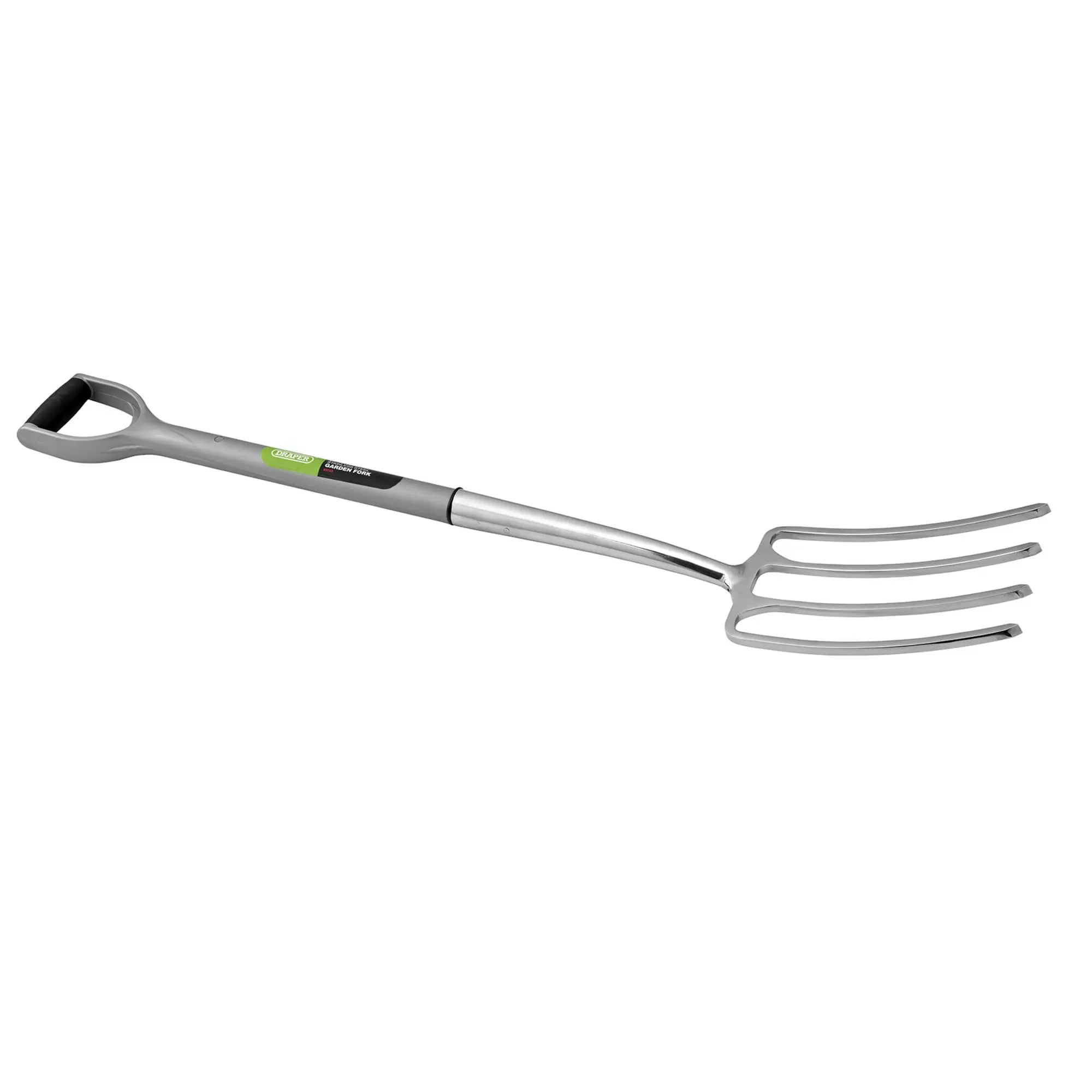 Draper Tools - 83753 - Extra Long Stainless Steel Garden Fork with Soft Grip