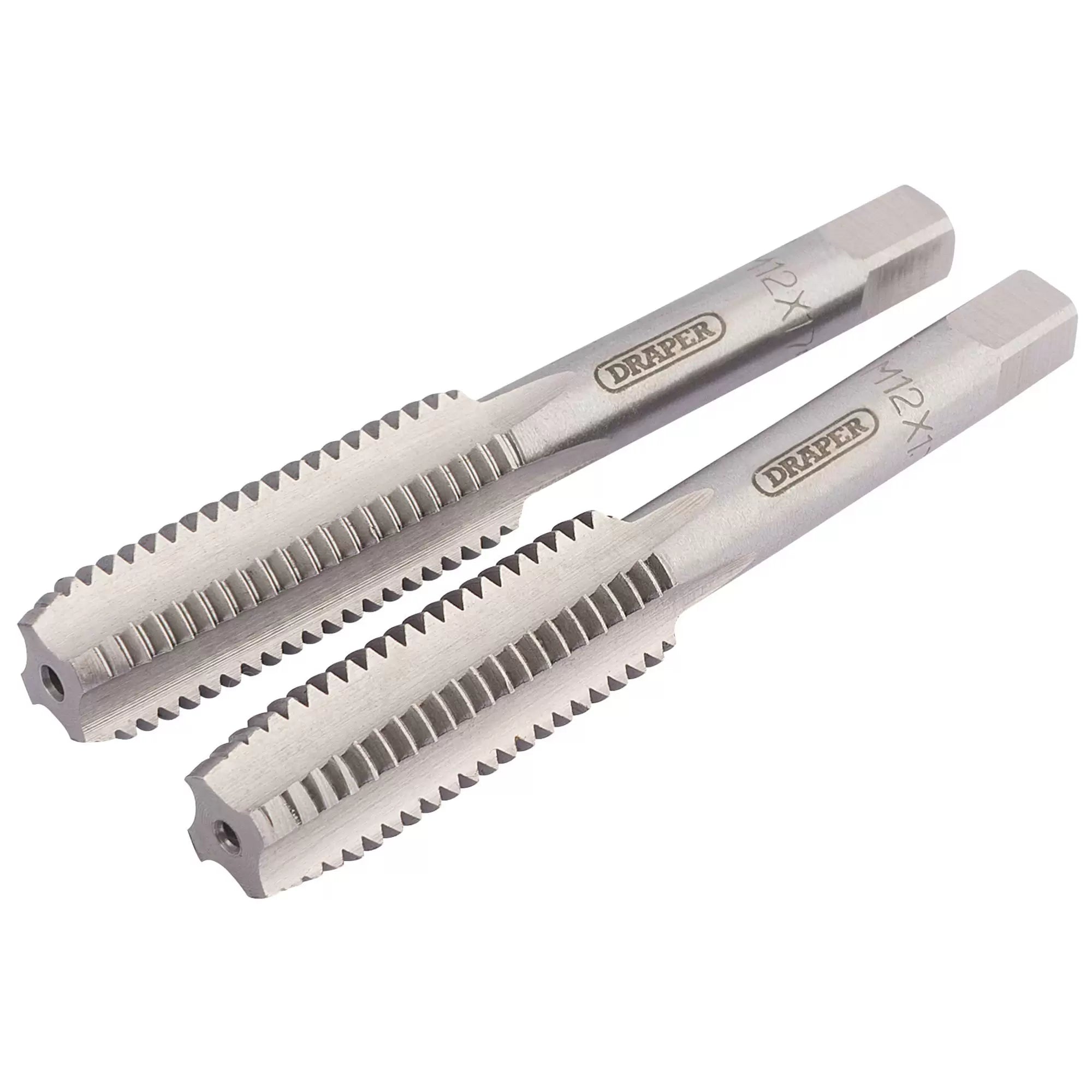 Draper Tools - 83802 - Coarse Hand Taps Taper and Plug, 12mm
